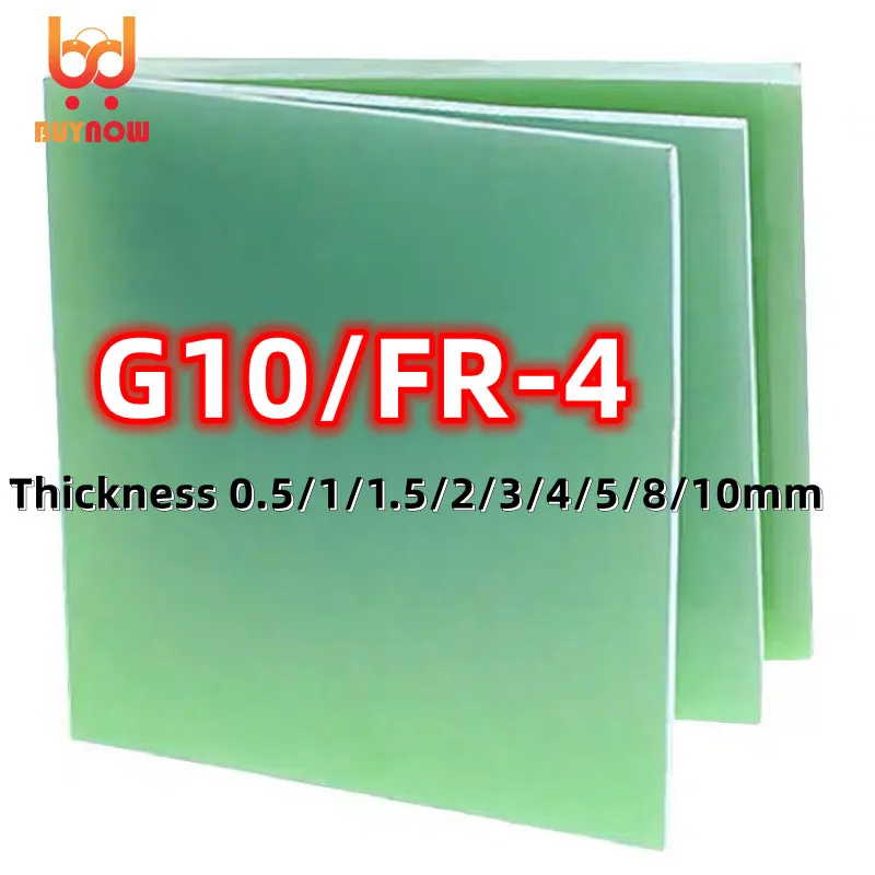 0.5/1/1.5/2/3/4/5mm thickness FR4 Fiberglass Sheet Light-green G10 Epoxy Plate 3240 FR-4 Epoxy Resin Board Glass Fibre 3D Print