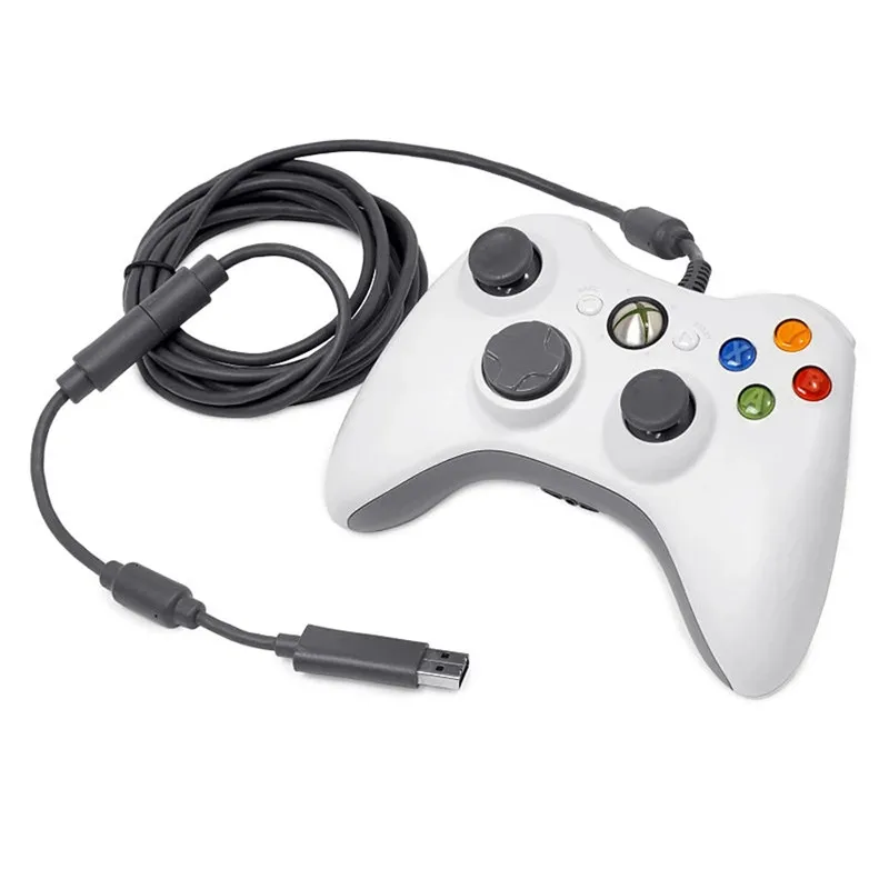 200 قطعة لوحدات تحكم سلكية Xbox 360 كابل محول USB الانفصال
