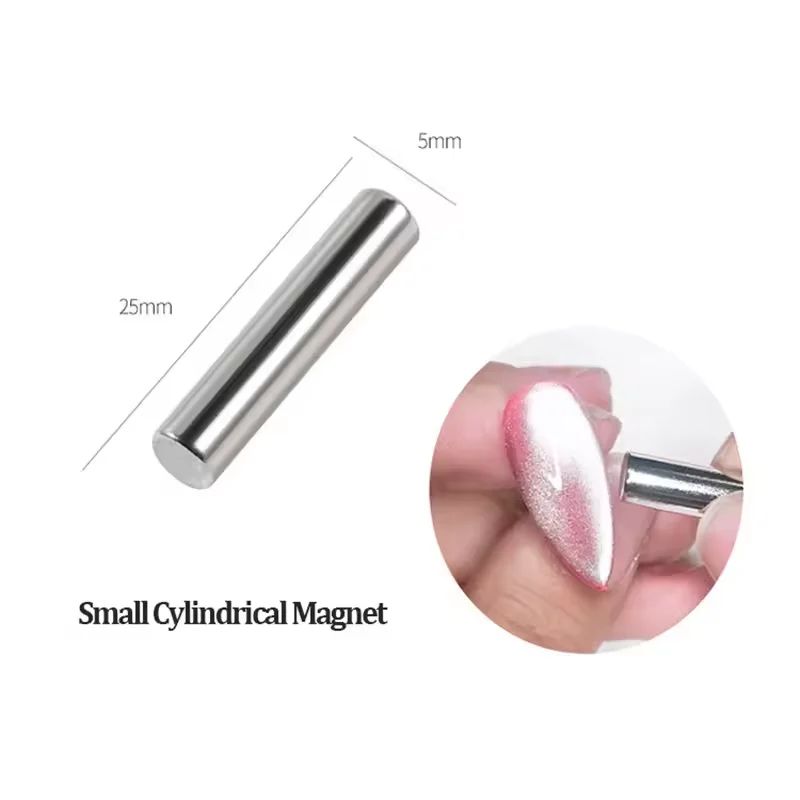 2.5x0.5cm Round Nail Art Cat Eye Gel Magnetic Pen for Gel Nail Polish 3D Cat Eye Nails Painting Strong Stick Manicure DIY Tools image 5