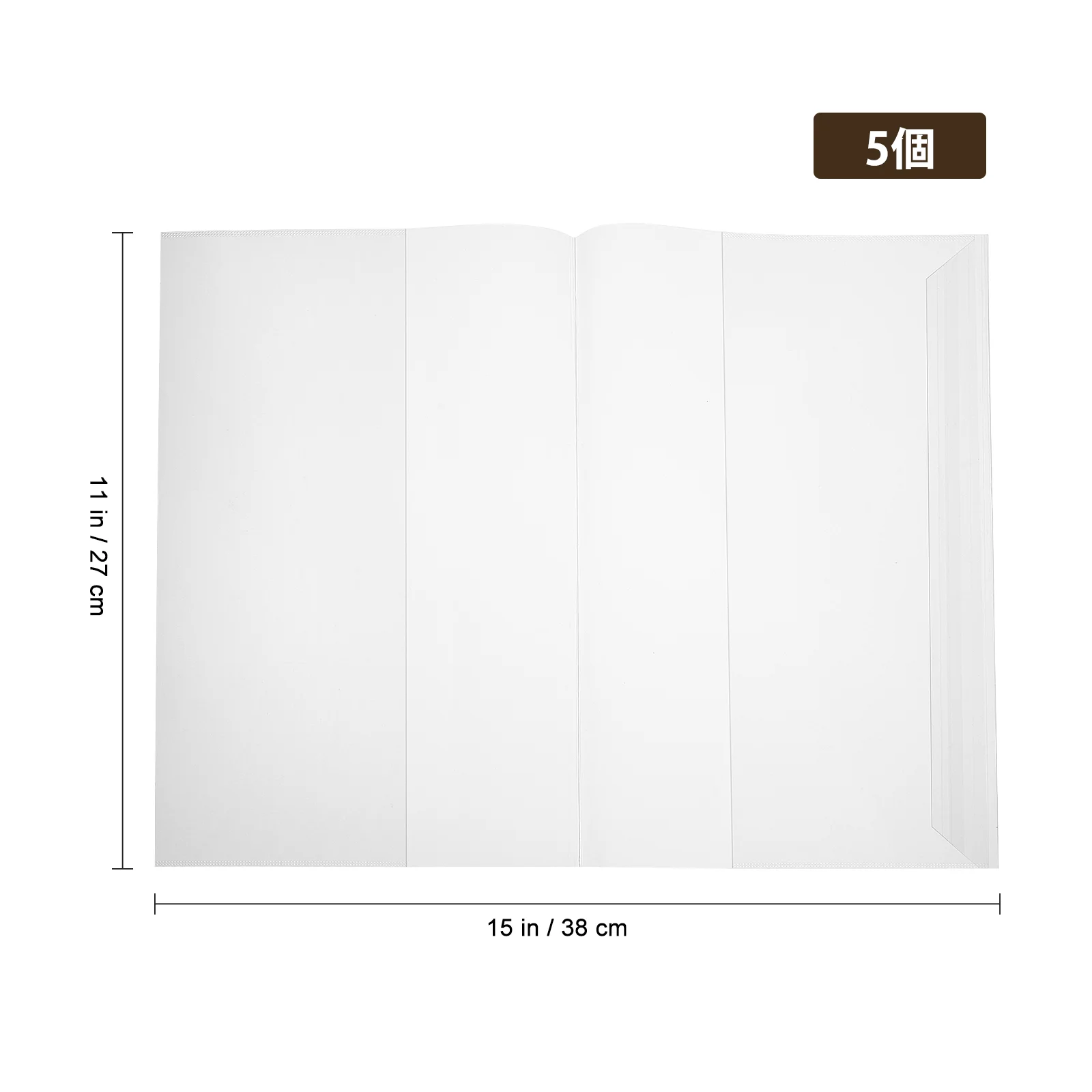 Water Proof Book Student Books Sleeves Clear Notebook Film Protector Easy Apply Cover