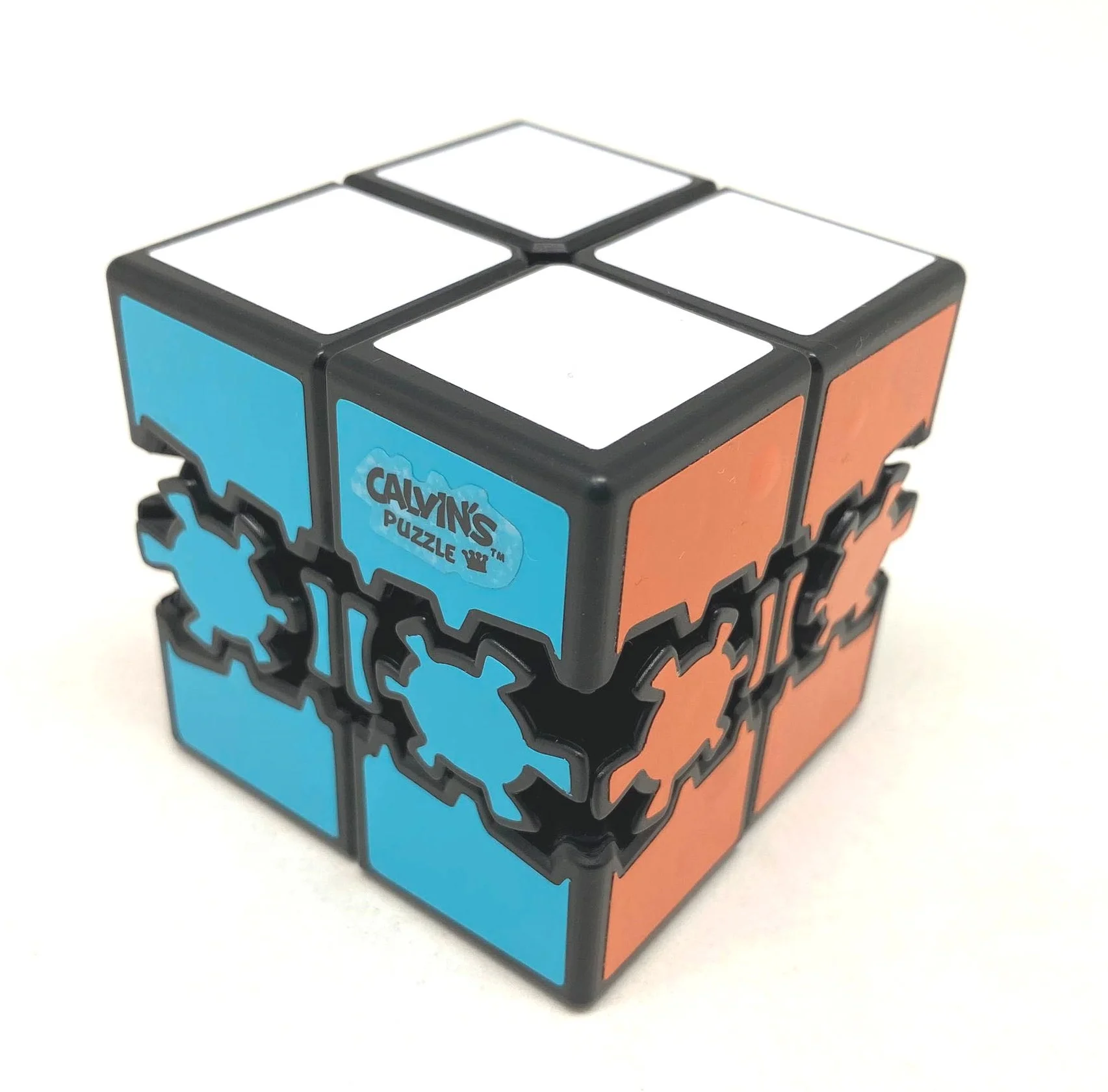 

Calvin Gear 2x2 Plus Cube (6-color stickers) Cube Calvin Puzzle Magic Cube Professional puzzle Toys Educational Toys Kid Gift