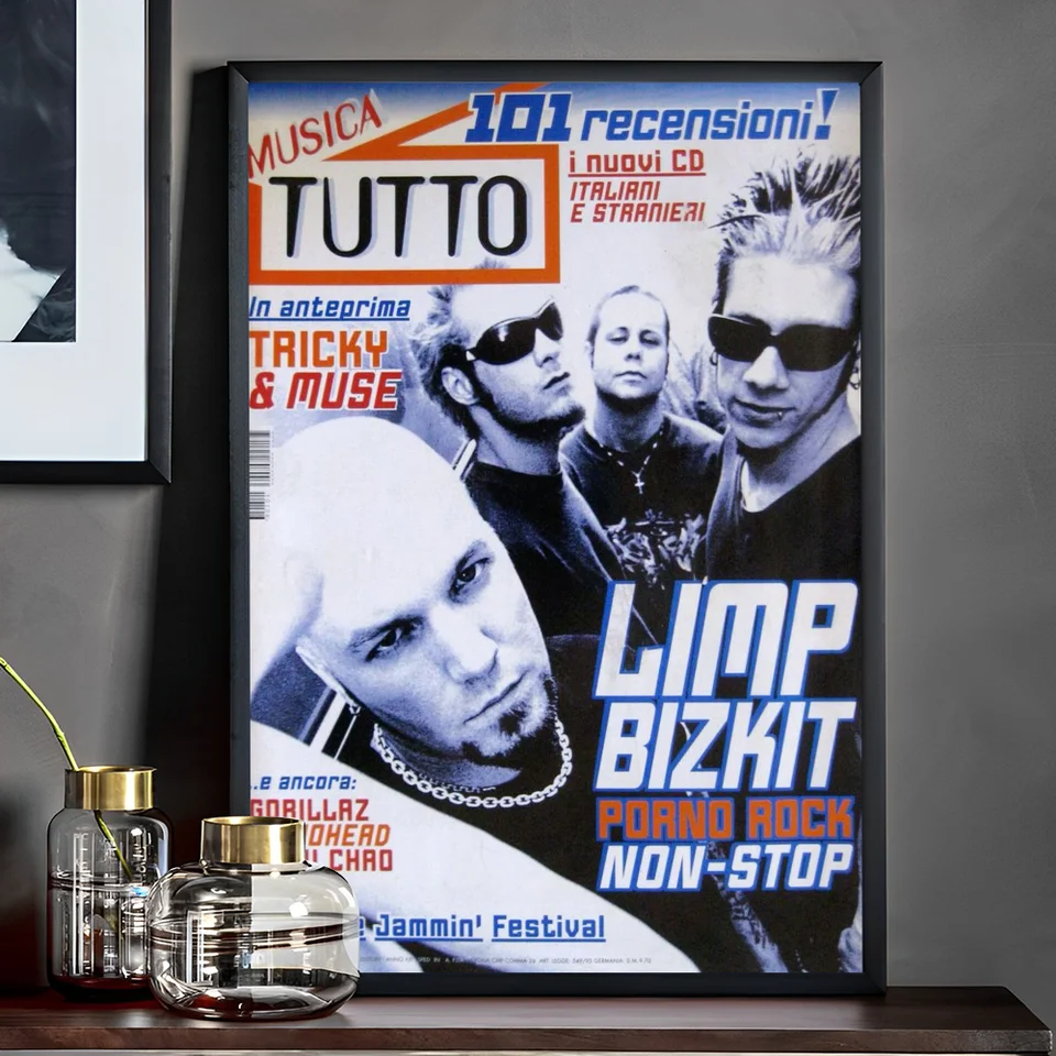 Limp Bizkit DIY Sticky Poster Whitepaper Prints Posters Artwork