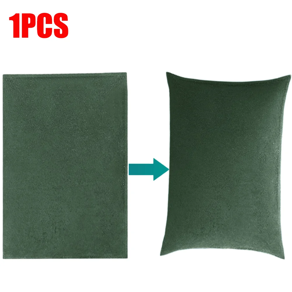 1 قطعة حواجز الفيضانات المنشط للمياه لباب المنزل أكياس الرمل الرملي لمكافحة التحكم في الفيضانات الوقاية الماصة للطابق السفلي