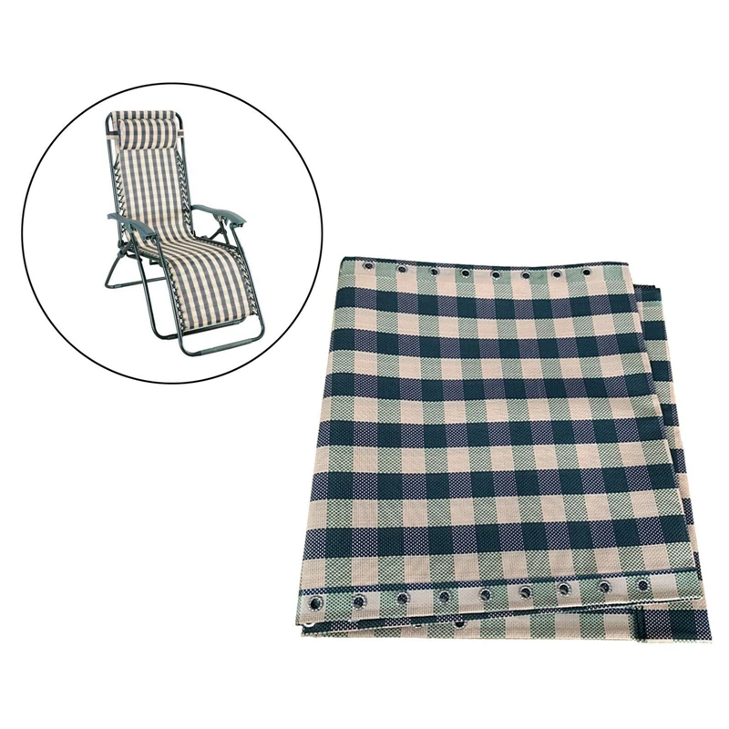 Sedia pieghevole reclinabile in rete buteslin per pausa pranzo, sedia da spiaggia, rete con raccordo in tessuto