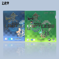 729 Friendship Battle Limitless Table Tennis Rubber Dual Color Dual Adhesive Gradien Sticky Professional Ping Pong Sponger