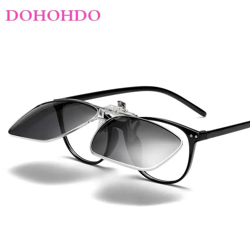 

Men Polarized Pilot Flip Up Clip On Sunglasses Photochromic Women Driving Fishing Sun Glasses Color Change Night Vision UV400