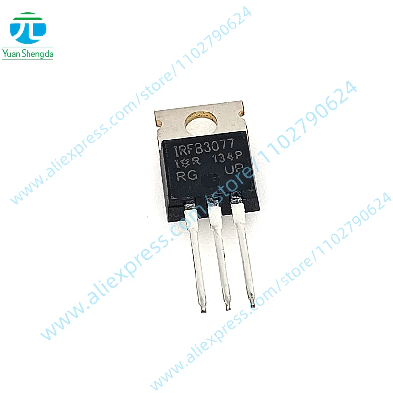 

5 шт. новый оригинальный IRFB3077PBF N-MOSFET 75V/210A TO-220 IRFB3077