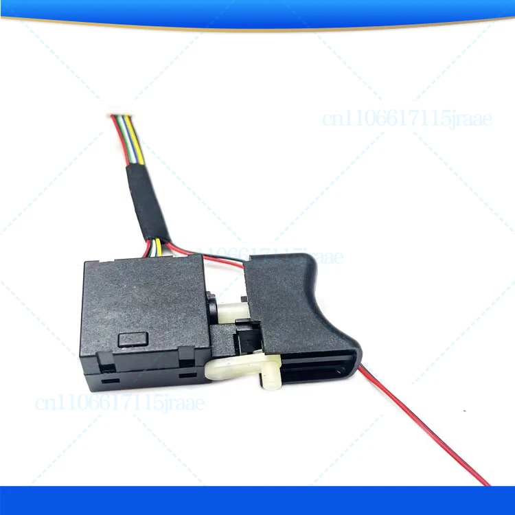 5Pcs 21V Nanwei brushless lithium battery electric wrench switch stepless speed regulation rechargeable maintenance tool