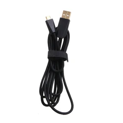 D7YC 1.7m Headphones Mouse Line for ROG STRIX FUSION 300 500 Headphones, ROG P501 P502 Mouse Durable PVC USB Cable Cord