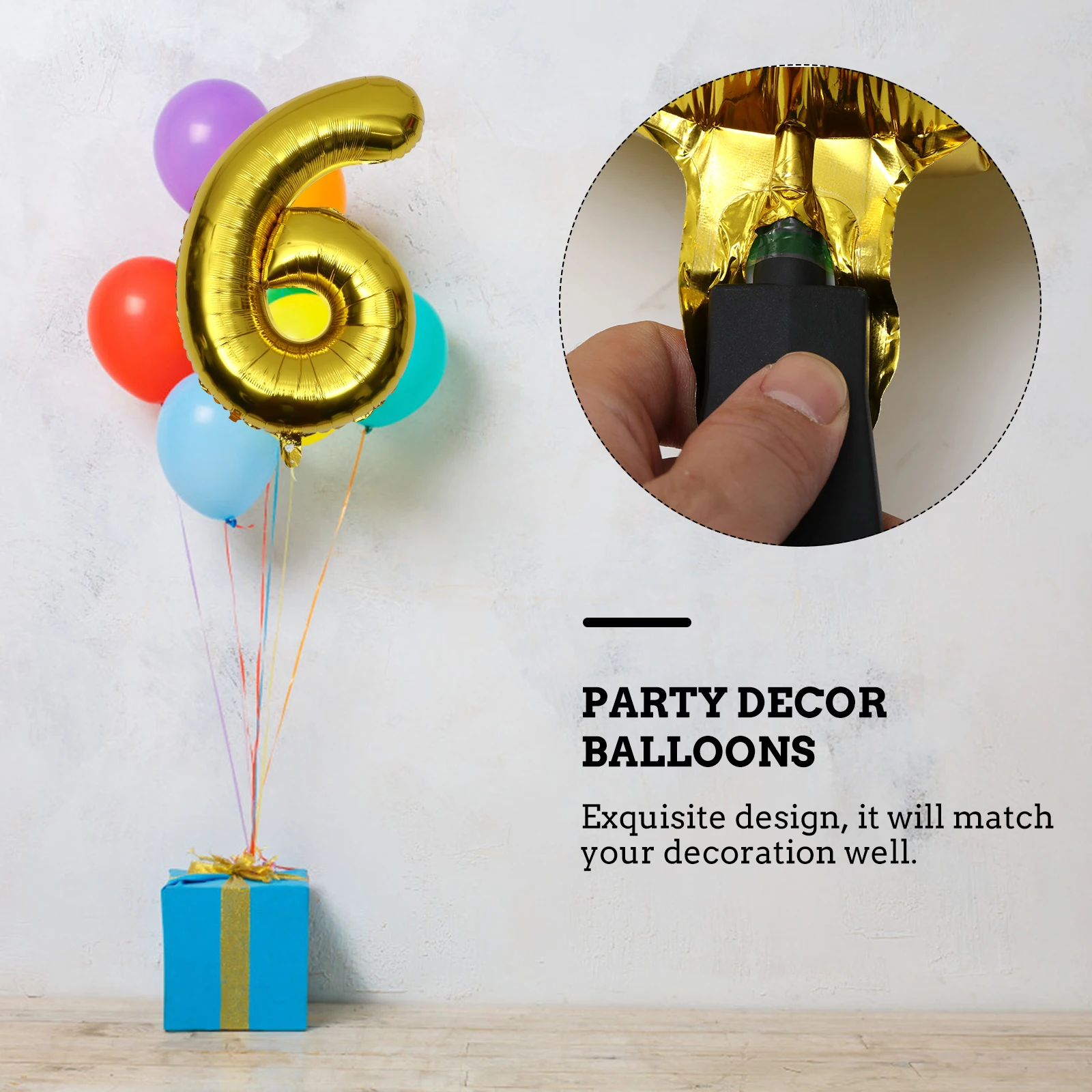 

1pc Number Balloon Decorations Foil Party Balloons Wedding Event Decoration Aluminum Foil Balloon