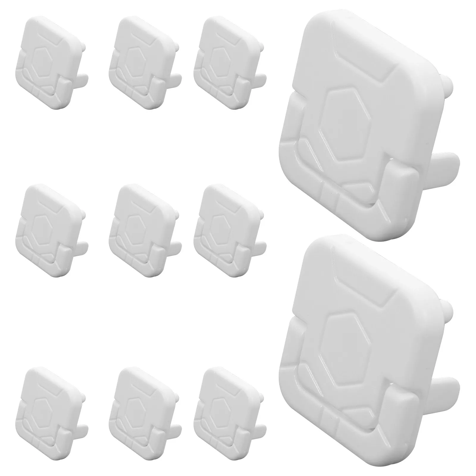 

20pcs Safety Socket Covers Child Proof Plug Outlet Protection Anti-Electric Shocking For Home School Public Areas Electrical