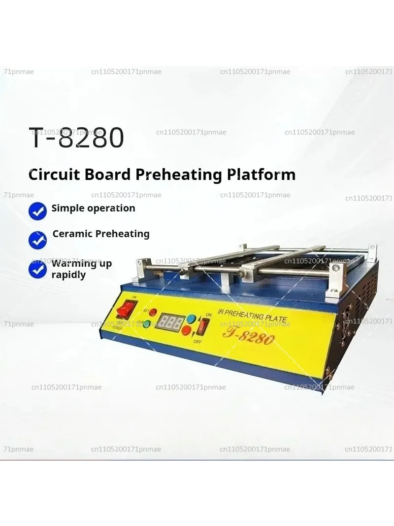 1PC 220V/110V PCB Preheater IR Preheating Plate 0-450°C Solder Repair Machine for BGA Rework