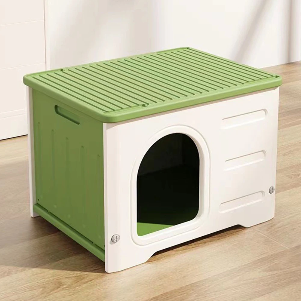 Cozy House for Small Pets Windproof Rainproof Universal Shelter Stray Four Seasons Waterproof Pet Shelter Outdoor Kitten Nest