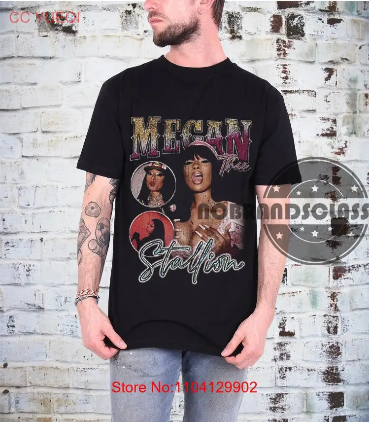 Megan Thee Stallion T Shirt Rap Hip Hop Music Merch Nobrandsclass long or short sleeves