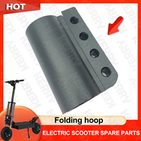 LANGFEITE Folding Clamp Only for LANGFEITE T8 Electric Scooter Rugged Lock of Vertical Stem Reinforced Hoop of Steering Rod