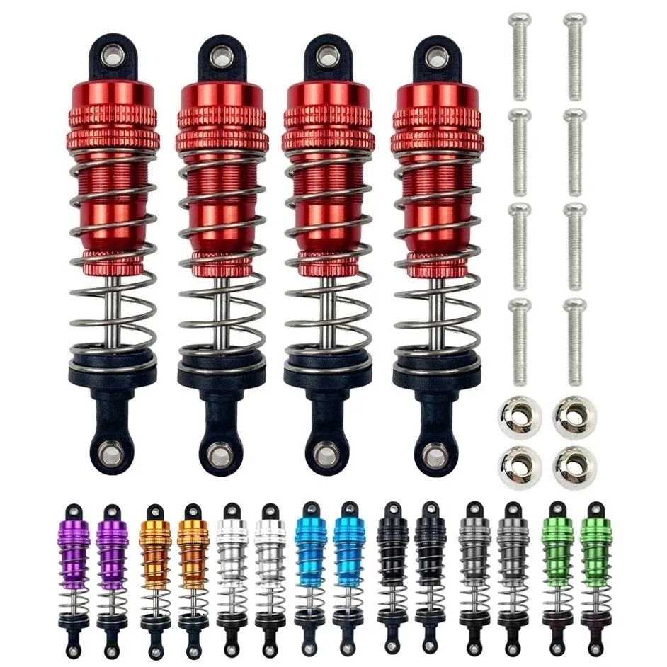 Wltoys 144001 144002 144010 124007 124008 124016 124018 124019 Metal Shock Absorber Oil Damper RC Car Upgrade Parts Accessories