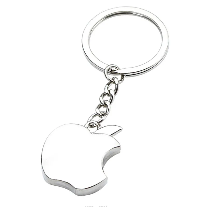 New Metal Apple Keychain Creative Gift Apple Keychain Keychain Jewelry