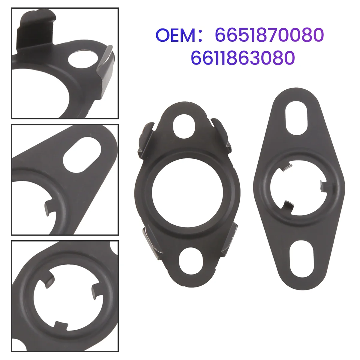 6651870080 Car Oil Return Suits Gasket for Actyon 6611863080