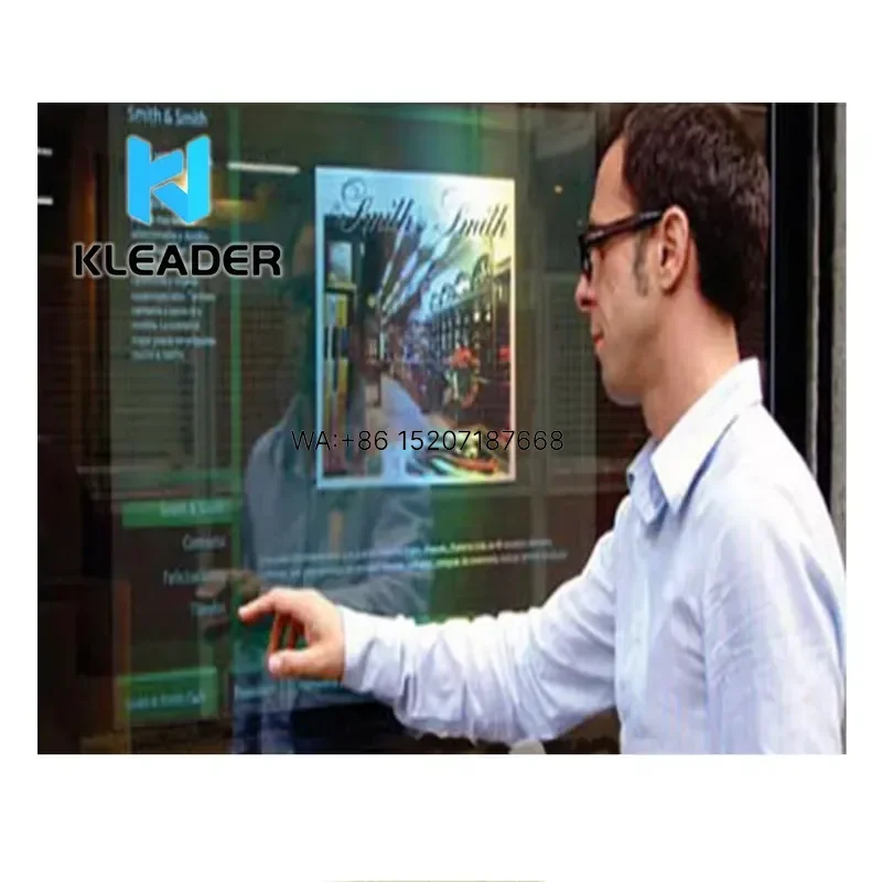 Wmwmnu Interactive Shop Window Advertising Store Front Digital Display Projection System Touchscreen 3D Holographic Solutions