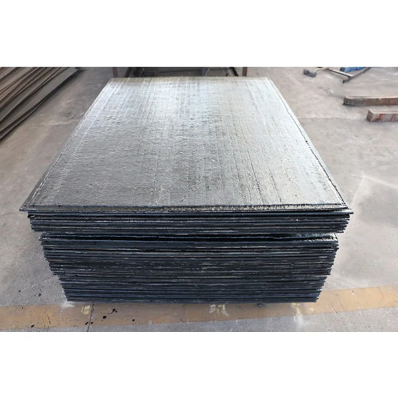 Overlay composite wear-resistant liner Hardfacing wear-resistant steel plate material
