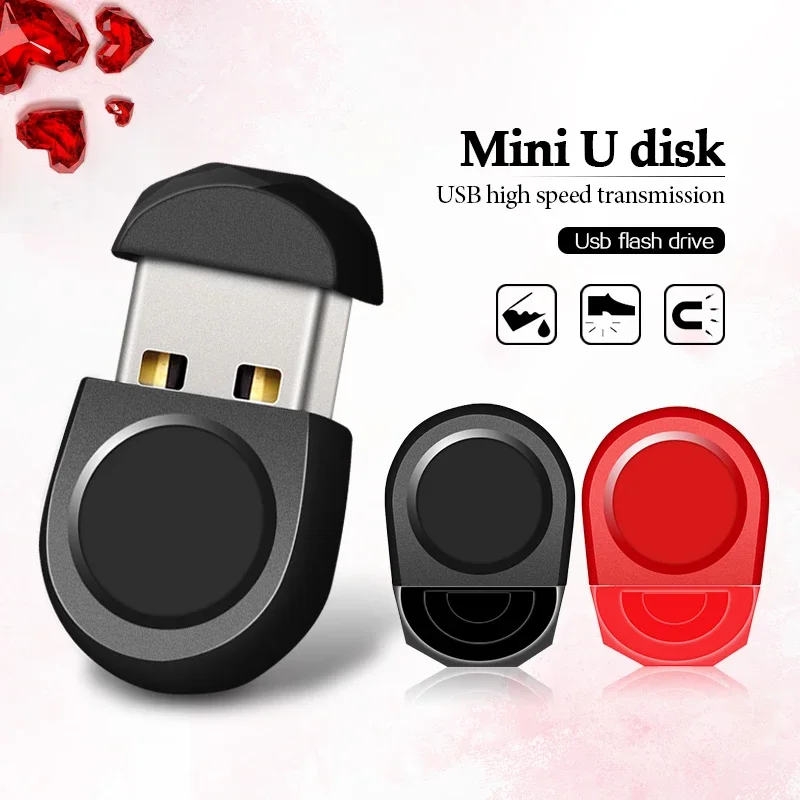 Pen Drive Mini USB, Memory Stick para Micro, PC Stick, USB 2.0, 128GB, 32GB, 16GB, 8GB, 4 GB, 256GB, 64 GB, 512GB