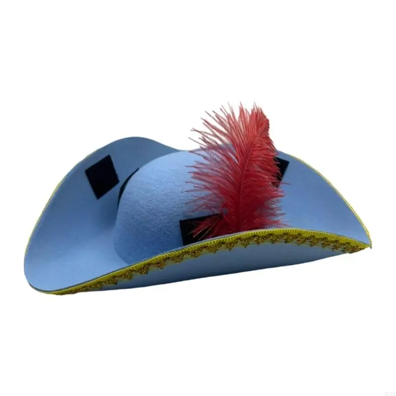 72xe Golden Lace Pirate Caps Cosplay tenue pour les accessoires pour enfants jeu créatif