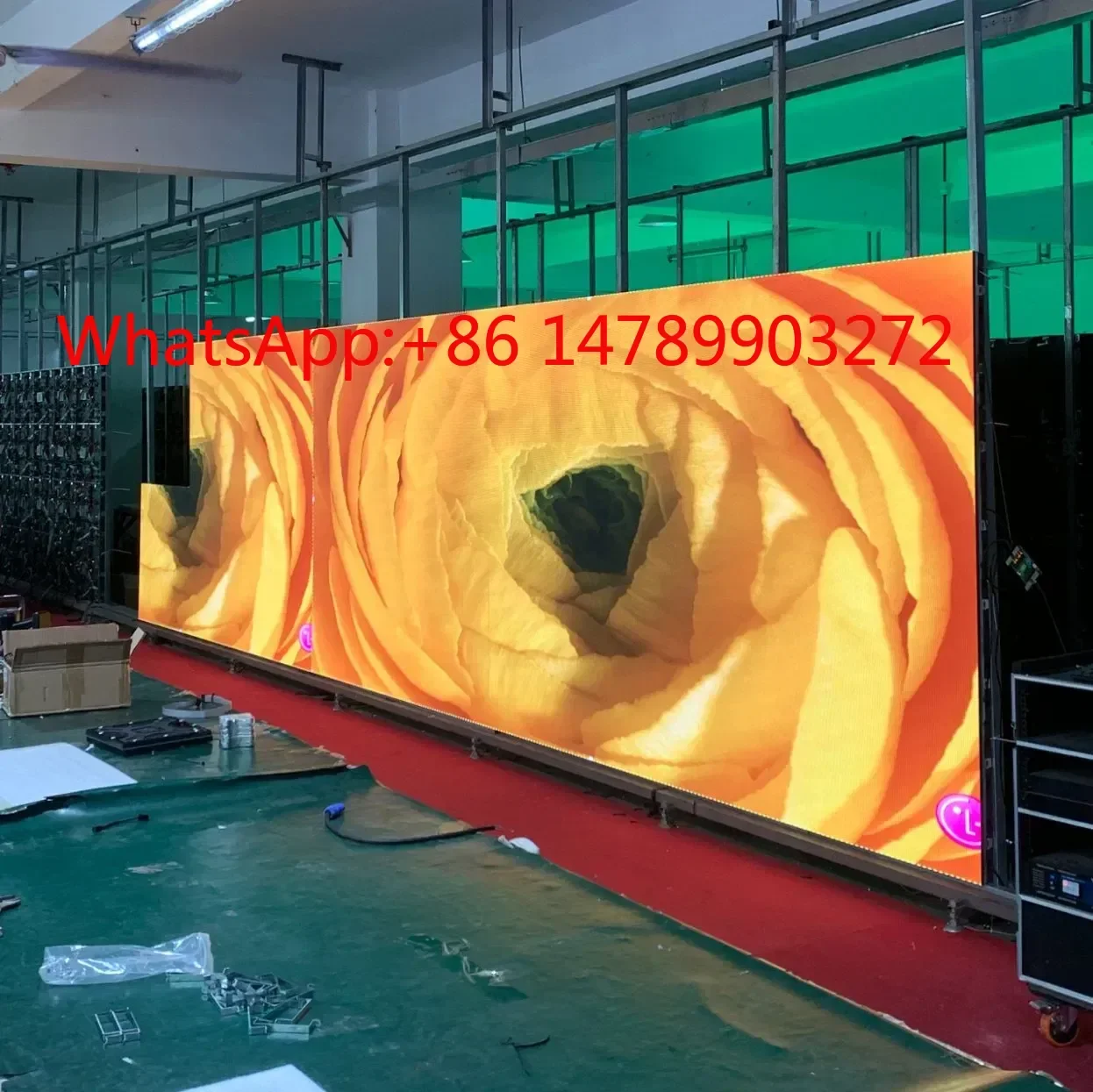 P6 Outdoor Rental LED Display Board Full Color Commercial Advertising Digital Signage