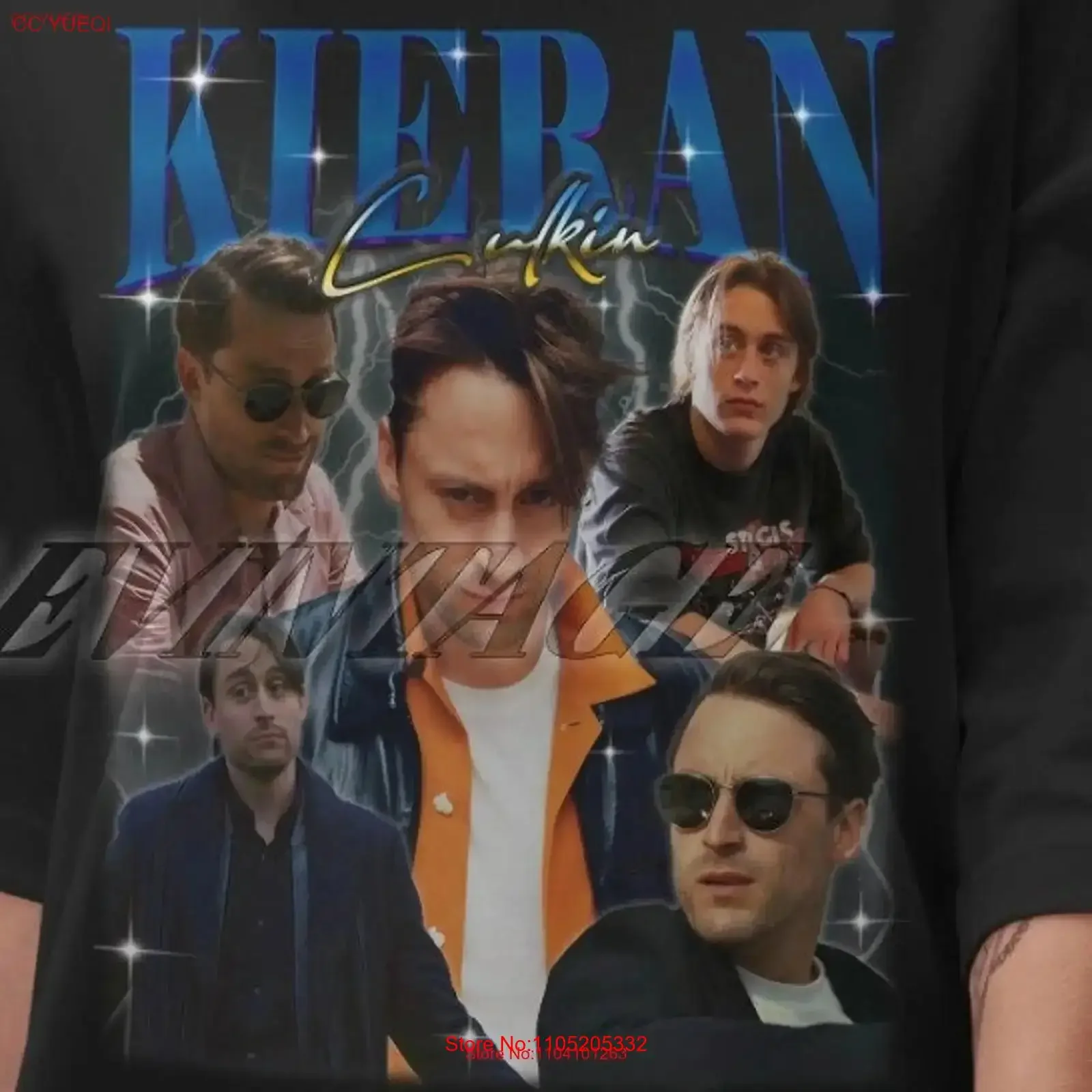Limited Kieran Culkin Vintage T Shirt Bootleg Homage Merch vintage Washed Casual Stretched Unisex Slightly fashion
