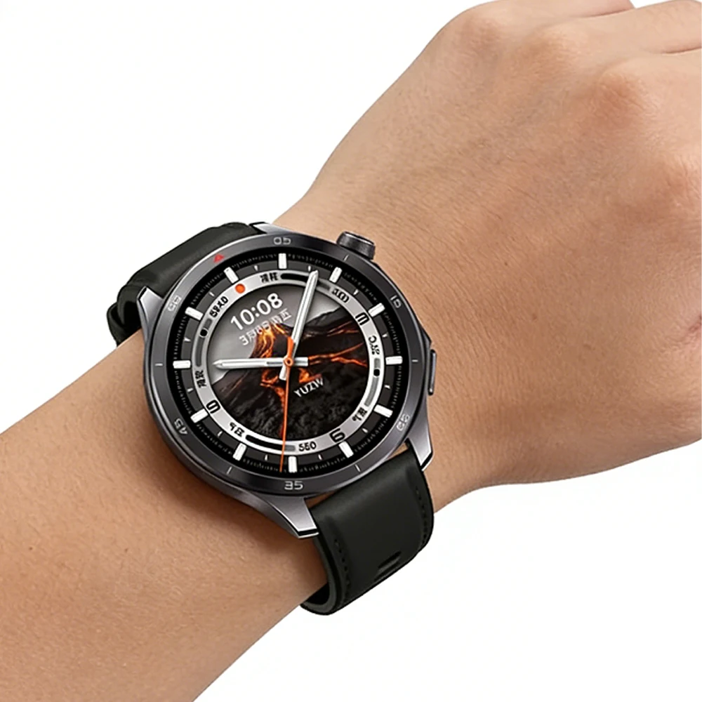 22mm Leather+Silicone Strap For OnePlus Watch 3 2 2R/OnePlus 46mm Smartwatch Band For Oppo Watch 4 Pro X X2 Wristband Bracelets