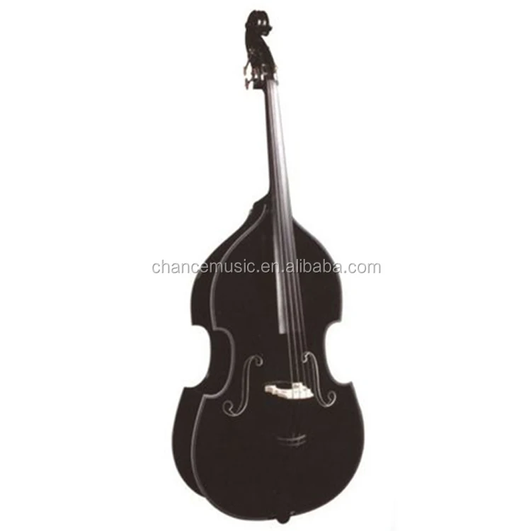 

Handmade Best Price Solid 3/4 Spruce Black Double Bass