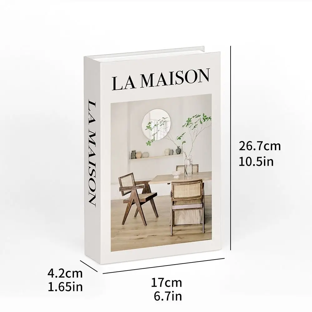 Sinple Foldable Fake Books Ornament Photography Prop Book Shelf Display Decorative Book Simulation Book Home Decoration view 6
