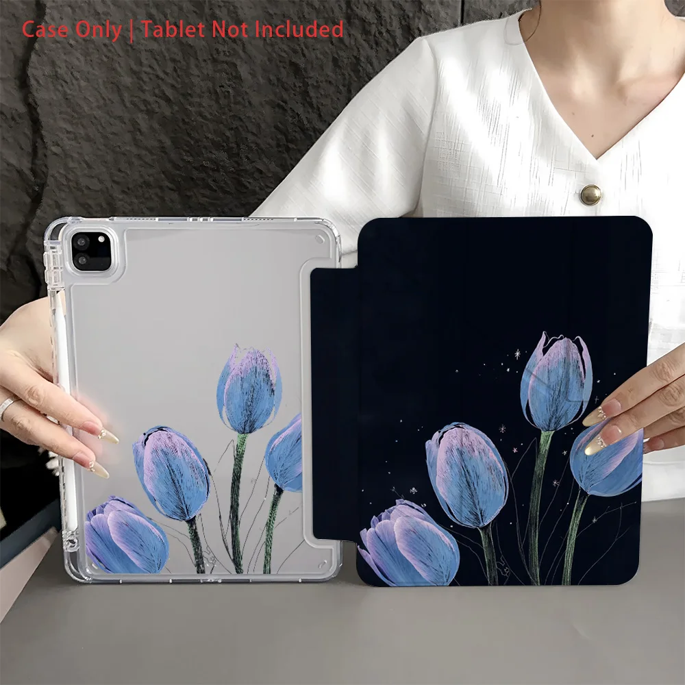 

Case for Samsung pad,Foldable Tablet Case Compatible with Samsung For Galaxy Tab S7/S8/S9