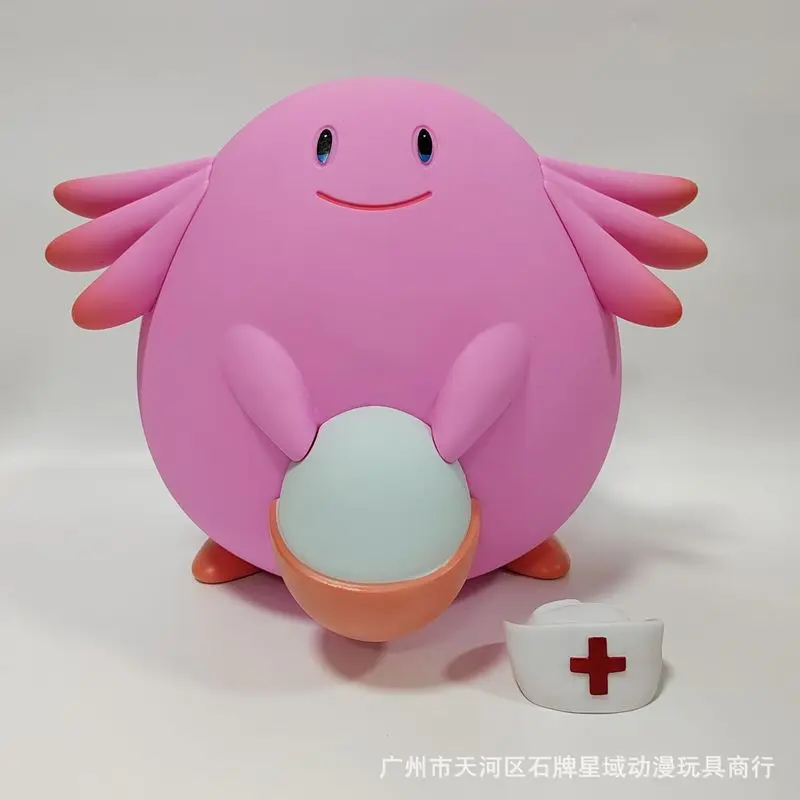 Nieuwe 1:1 Lucky Egg Pet Elf Model Action Figure Ornament Pok é Mon Leuke Anime Model Kinderspeelgoed Cadeau