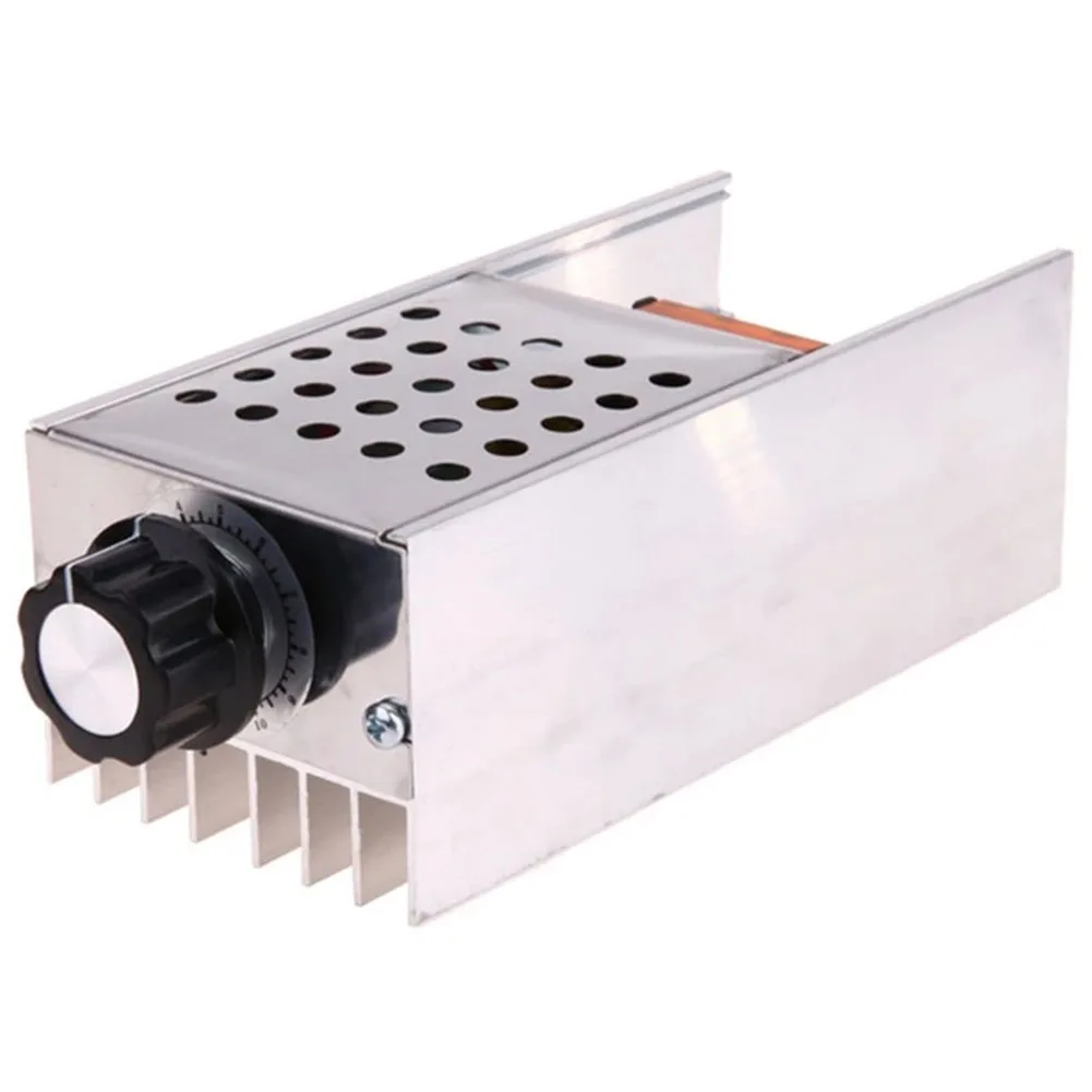 6000W AC Voltage Regulator with Thyristor Electronic Dimming Control for Resistive Loads and Single Phase Motors