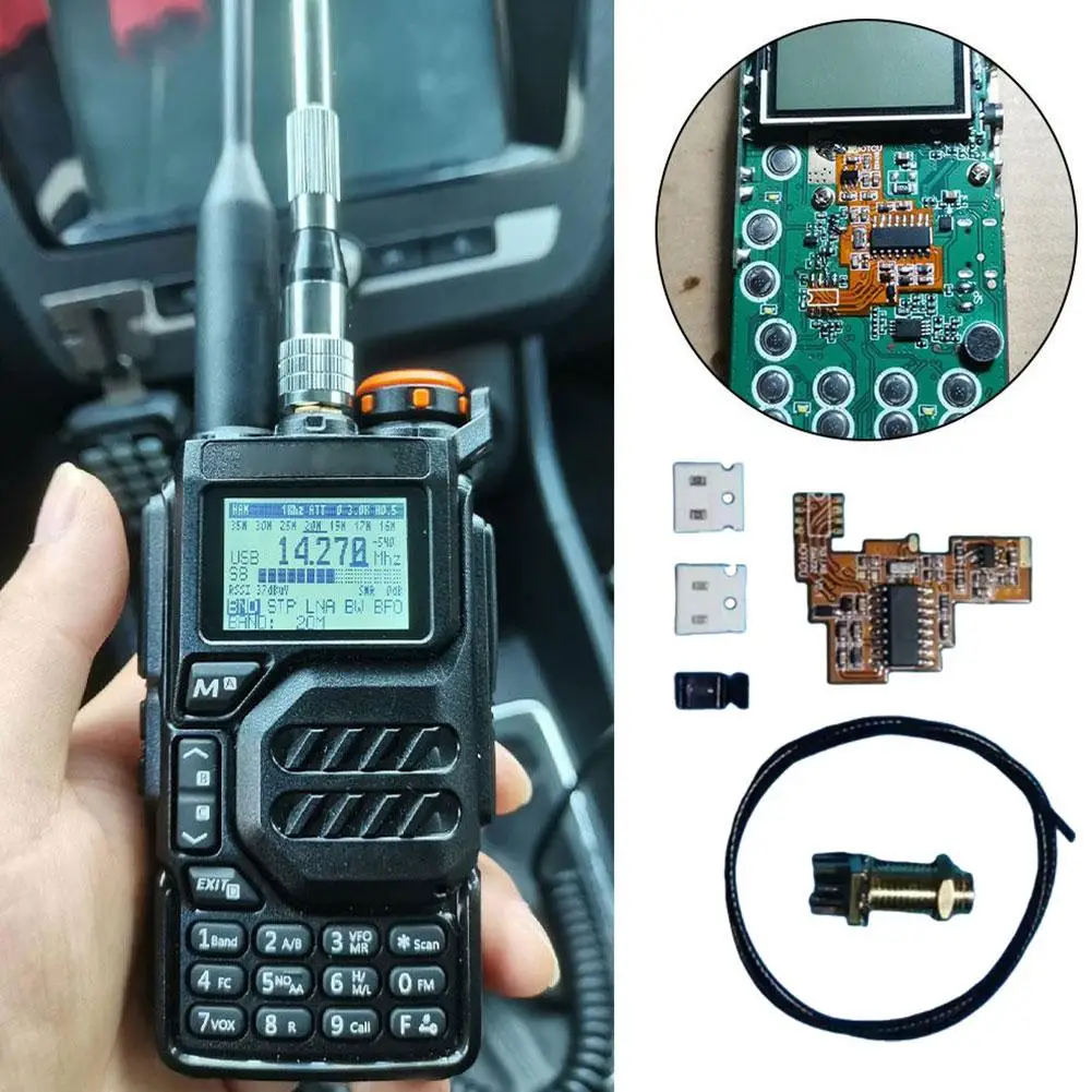 Für quan sheng k5 soft board modifizieren kurzwellige Vollband-Seitenband empfänger Modifikation empfang/einzelner Walkie-Talkie-Zugang l7l5