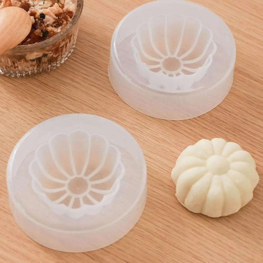 수제 찐빵 만들기 몰드, 중국 Baozi 메이커, 페이스트리 파이 만두 몰드, 주방 도구, B R7w5, 쉬운 베이킹 도구