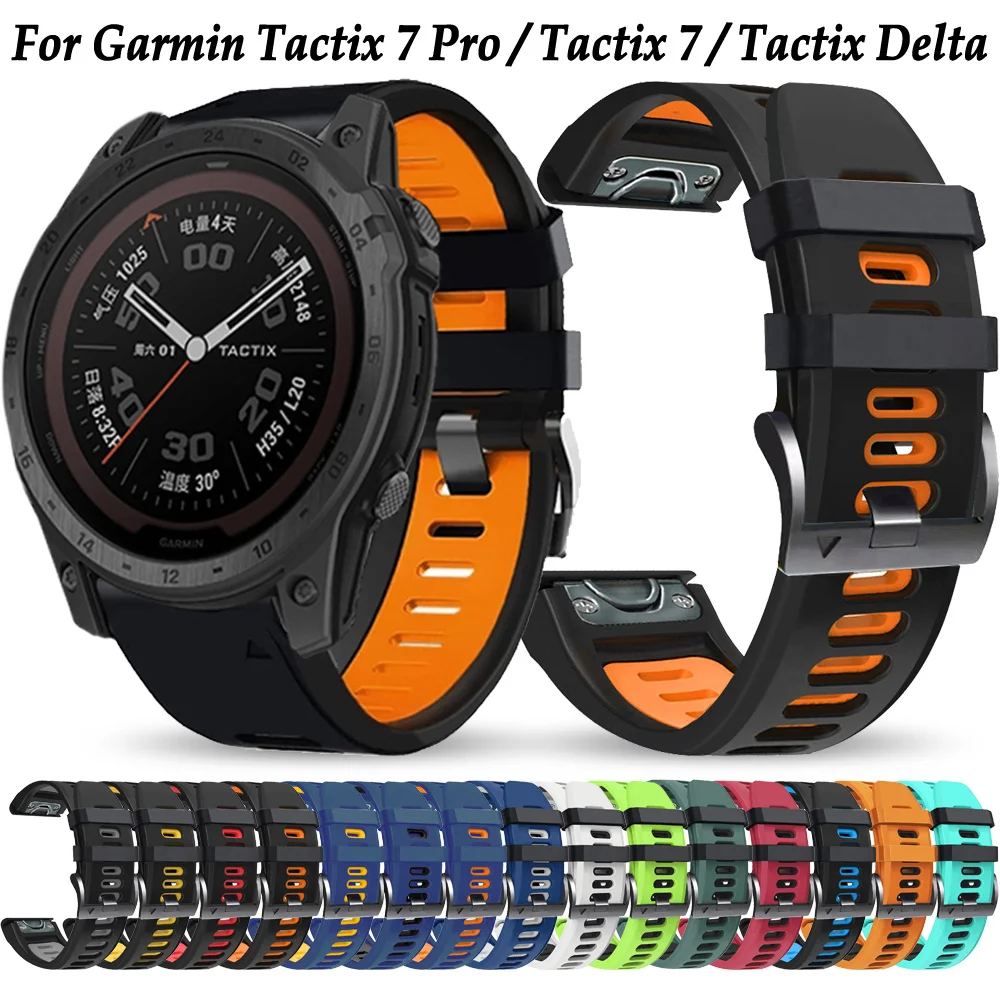 Quickfit Bracelet Tactix 7 Pro Wristband 22mm 26mm Strap For Garmin Fenix 8 51mm，47mm 6 6X Pro 7 7X Pro 5 5X Plus 965 Watchband