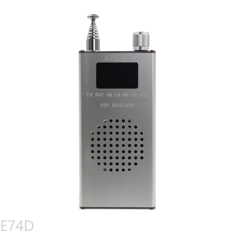

E74D ATS100 SI4732 150K-30MHZ 64M-108MHZ All-band Receiver FM DSP Radio