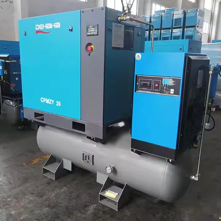 Dehaha Screw Air Compressor 16 bar for Laser Cutting Machine with air Dryer air tank
