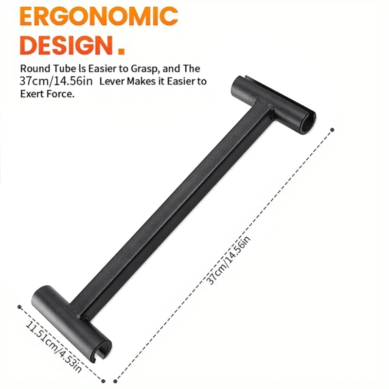 Metal Hinge Bender Tool Door Hinge Adjustment Tool Portable Hinge Adjustment Wrench Tool for Standard & Commercial Door