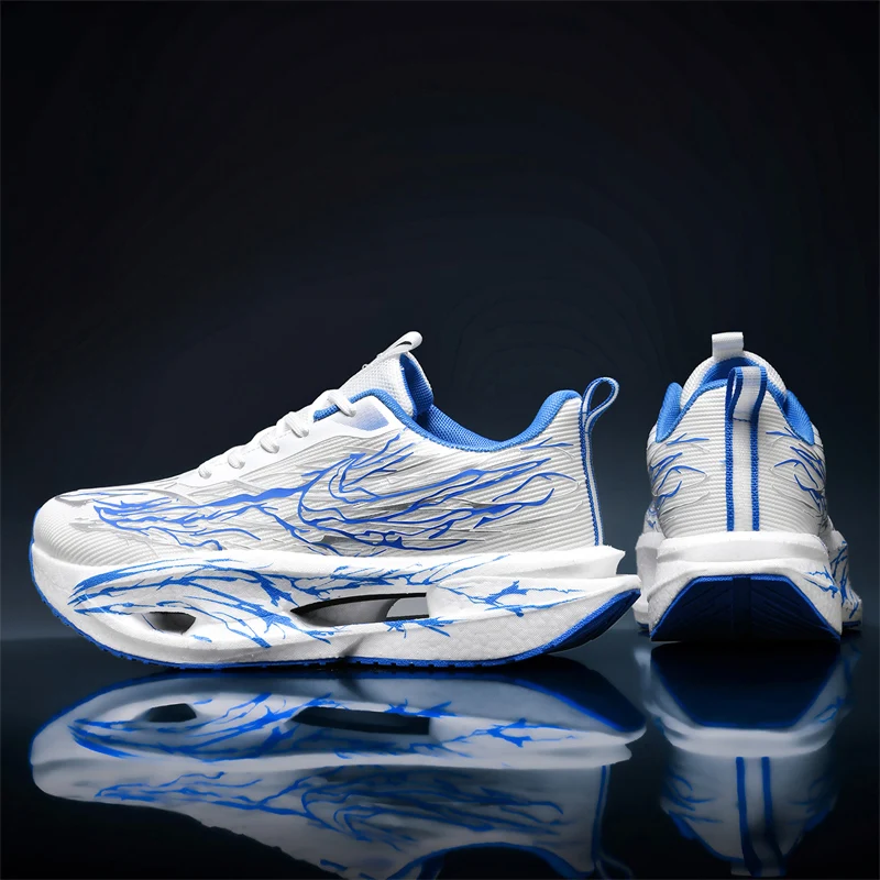 

Мужские кроссовки: повседневные, нескользящие, летние, дышащие, сетчатые, с карбоновой пластиной, для спорта и повседневной носки