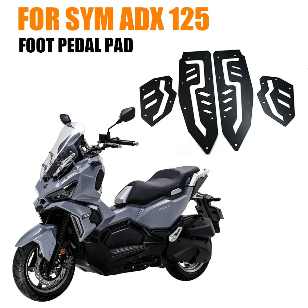 

Motorcycle Accessories Foot Pedal Pad Footrest Foot Board Cover Mat Pad For SYM ADX 125 ADX125