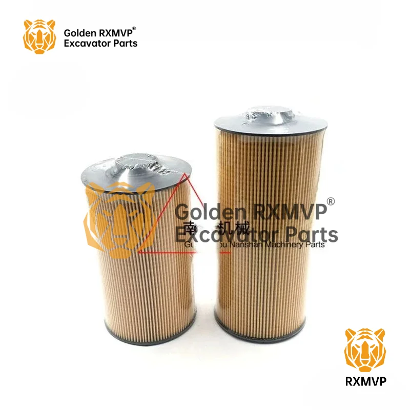 For  CX130B Hydraulic Return Oil Filter Oil Grid Diesel Air Filter Oil Water Paper Diesel Filter  Excavator