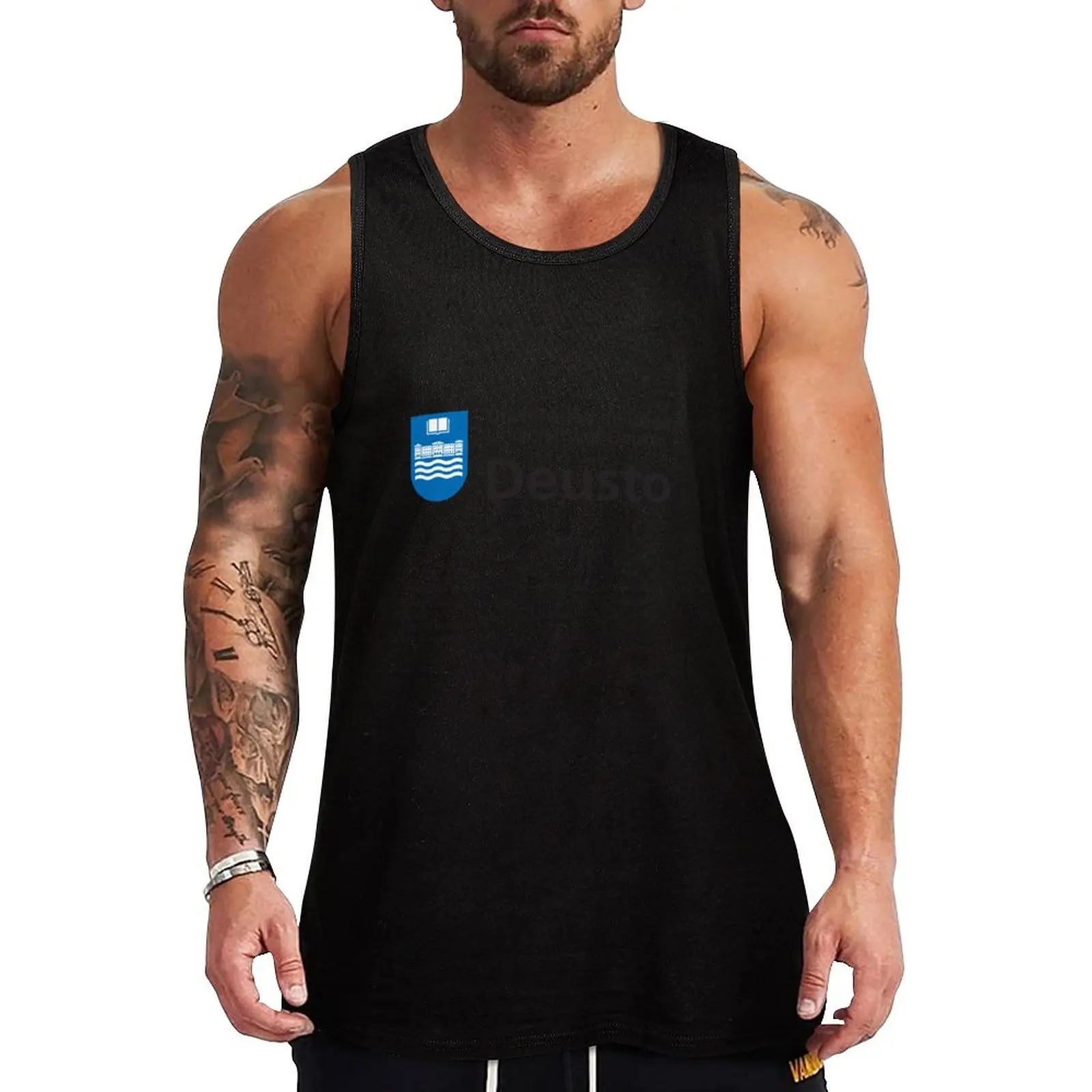 University of Deusto Tank Top Street Hip Hop Tank Top Casual Sleeveless Wear