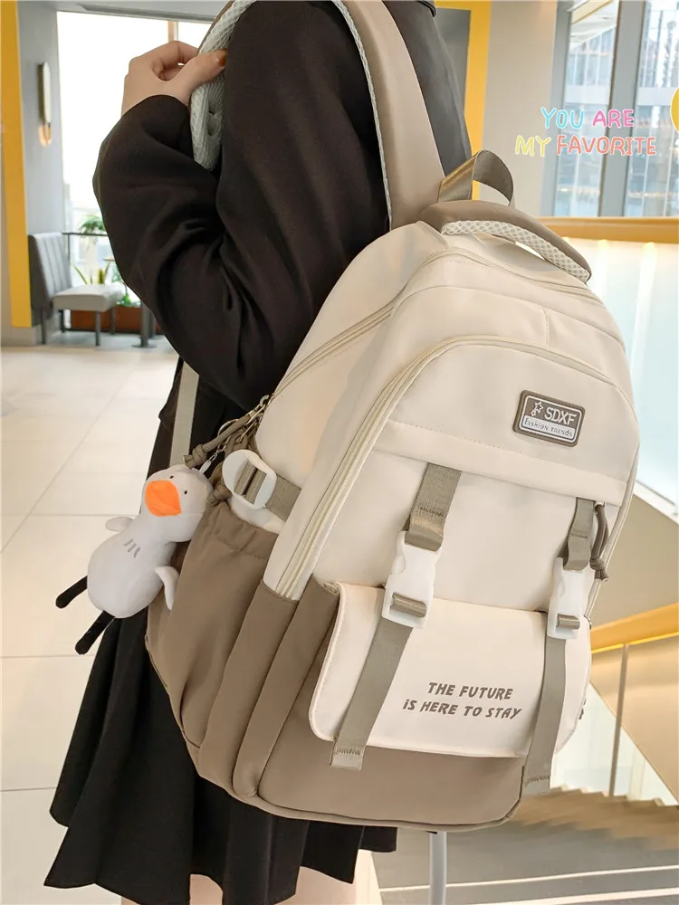 sac-a-dos-polyvalent-rouje-dsyle-pour-les-filles-du-college-sac-a-bandouliere-pour-etudiantes-style-navetteur-grande-taille-tissu-en-nylon-couleur-unie
