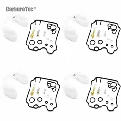 For Yamaha XJ600N XJ600S diversion 600 1992-1994 1995 xj600 s XJ 600 N S Carburetor Repair Kit Gasket Float Valve Parts 4 Sets