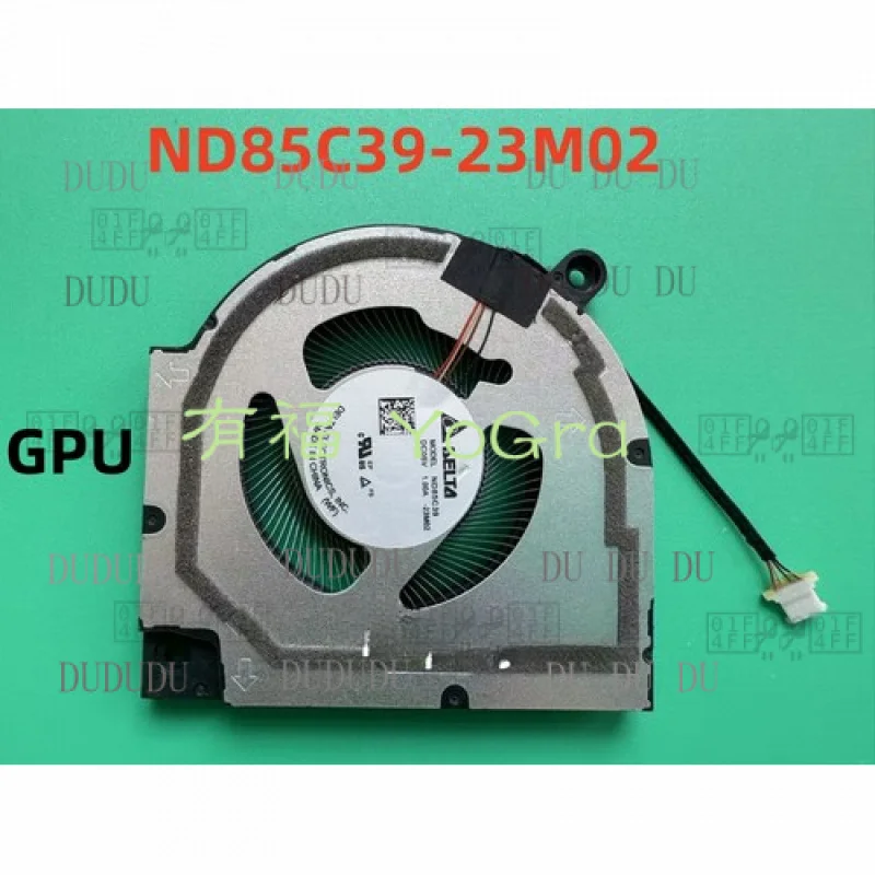 

Оригинальный вентилятор DDD для графического процессора Acer Predator Triton Neo 16 PTN16-51 (металлическое лезвие)