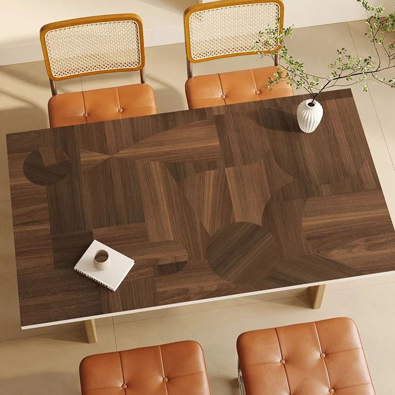 Advanced Decorative Dining Table Mat Waterproof PVC Wear-resistant Oil-proof Anti-scalding Coffee Table Soft Mat TV Cabinet Mat