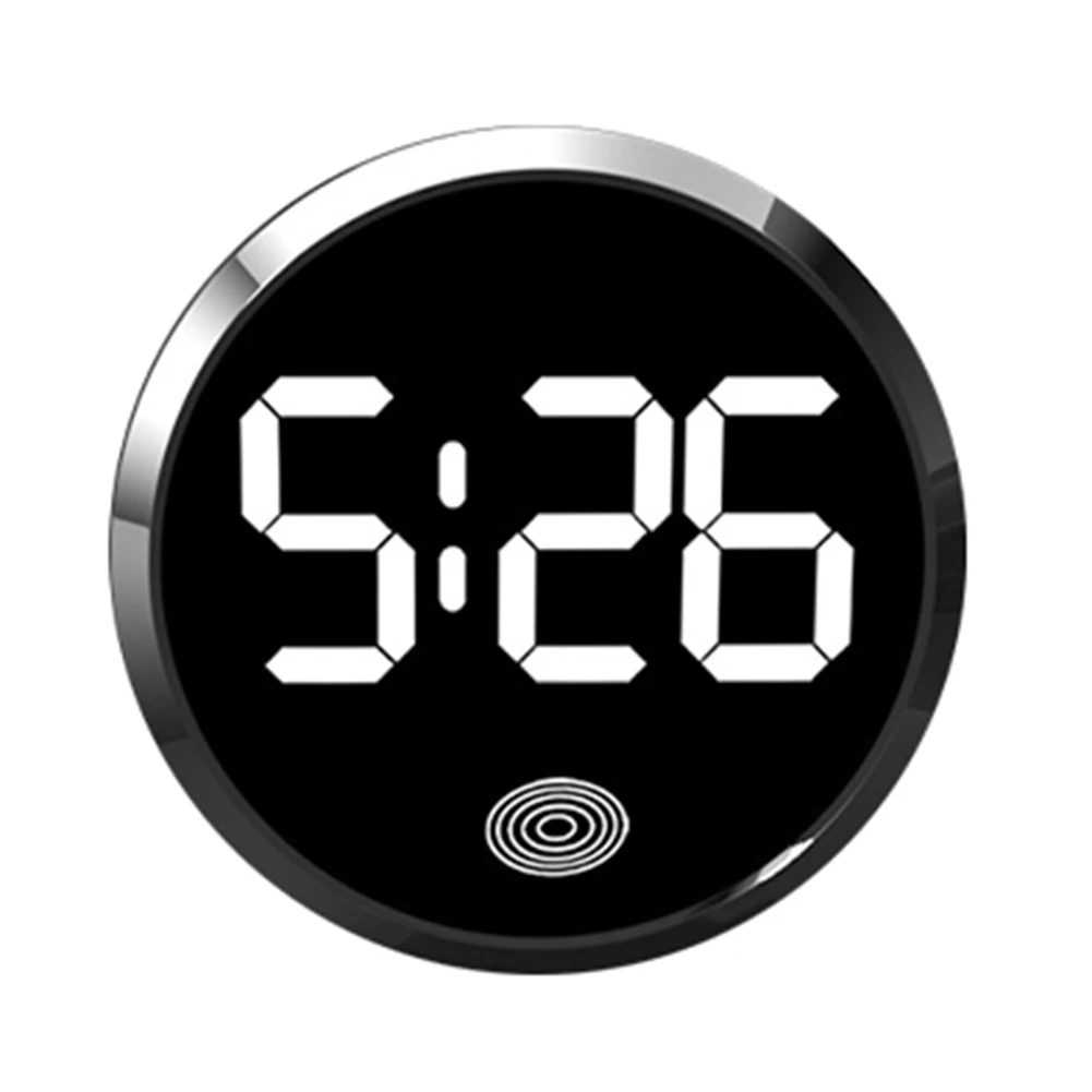 

Car Clock Digital -Time Watch Interior Clock For Vehicle Watch Car Supplies Novelty Car Clock Touch Type LED Electronic Watch