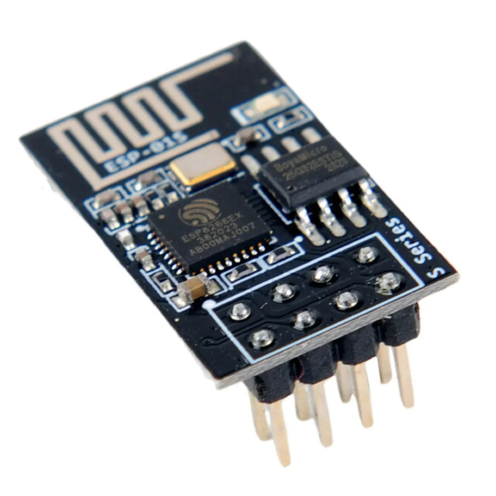 5 Pçs/lote ESP-01S ESP8266 WiFi Módulo Transceptor Serial Sem Fio 4MB Flash 3.3V Módulo Wi-Fi Compatível com Ar-duino IDE